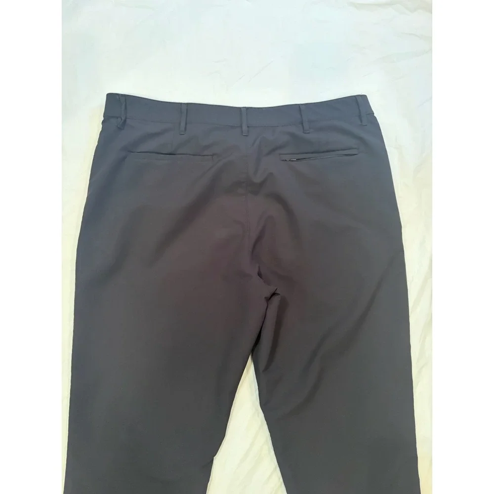 Banana Republic Pants Men's 38x30 Black Microfiber Fast Dry Golfing